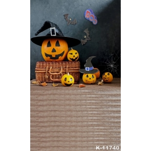  Pumpkin Theme Halloween Backdrop For Photos Background
