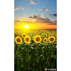 Under The Sun Sunflower Flower Backdrop Decoration