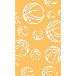 Personalise Basketball Sketch Wallpaper Party Backdrop Studio Photography Background Decoration Prop