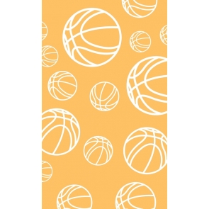Personalise Basketball Sketch Wallpaper Party Backdrop Studio Photography Background Decoration Prop