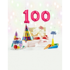 100th Day Baby Happy Birthday Party Custom Backdrop hotography Background Decoration Prop