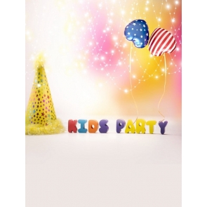  Love Balloon Theme Kid Happy Birthday Party Backdrop Photography Decoration Prop