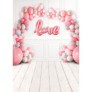 Kid Baby Shower Happy Birthday Backdrop Backdrop With Balloon Photography Background Prop