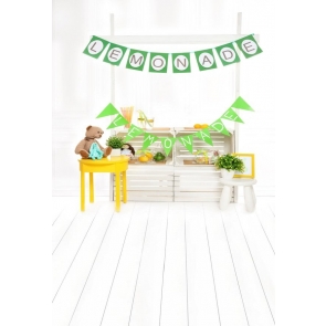 Lemonade Banner Wood Frool Baby Shower Birthday Party Backdrop Decoration Prop Photography Background