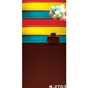 Multicolor Boards Wine Red Floor Personalized Vinyl Photography Backdrops