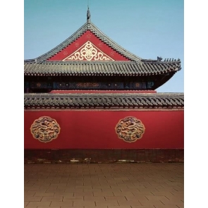 Outside Ancient Chinese Palace Personalized Backdrop Vinyl Photography Backdrops