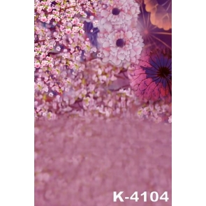Pink Plum Blossom Imaginary Scenic Vinyl Photography Backdrops