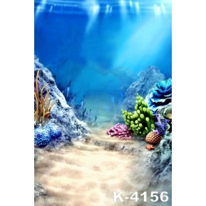 Coral Under The Sea Underwater Backdrop Party Background Decoration Prop