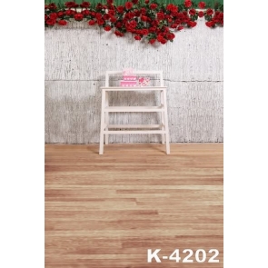 Red Roses on the Top Flowers Wedding Photo Backdrops