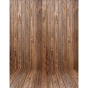 Durable Vertical Type Vinyl Wooden Photography Studio Backdrops