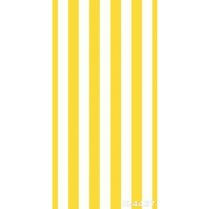 Simple Yellow White Stripes Personalized Backdrop Vinyl Photography Backdrops