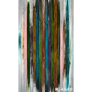 Paint Doodle Vertical Type Whole Block Vinyl Wood Photography Backdrops