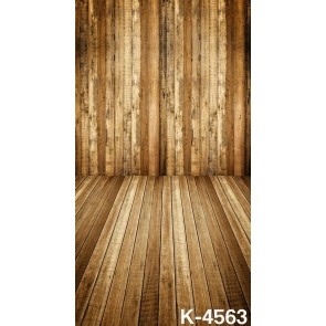 Fashion Durable Wooden Background Vinyl Attractive Backdrop