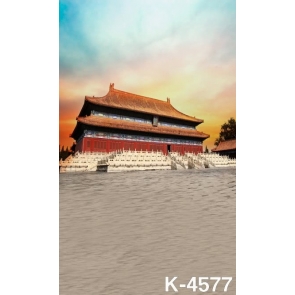 Chinese Ancient Palace The Forbidden City Building Scenic Backdrops Studio Background Vinyl Photography Backdrops
