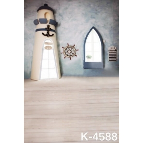 Castle Lighthouse Attractive Fashion Newborn Photography Backdrops 