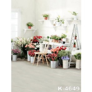 Various Plant Flower Pots Baby Photography Props Studio Backdrop