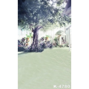 Beautiful Scenic Countryside Trees Vinyl Photo Wall Backdrops