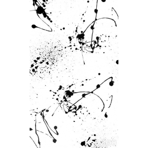 Black Ink Dyeing White Personalized Backdrop Vinyl Photography Backdrops