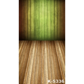  Light Green Wooden Wall Vinyl Custom Photography Backdrops