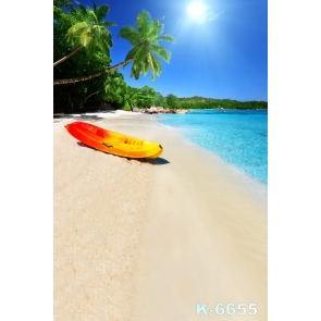 Sunny Day Summer Holiday Island Beach Professional Photo Backdrops