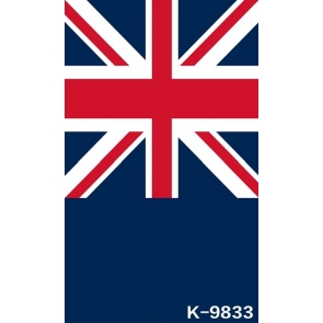 Personalized Union Jack Backdrop Vinyl Photography Backdrops