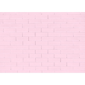 Light Pink Brick Background Studio Photography Party Backdrop