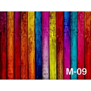 Attractive Multicolored Vintage Vinyl Wood Floor Backdrop Studio Wooden Background