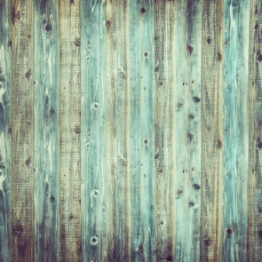 Thick Stripes Blue Vinyl Wood Grain Board Background Photography Backdrop Prop