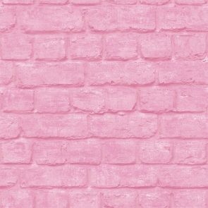 Pink Brick Wall Backdrop Party Studio Photography Background