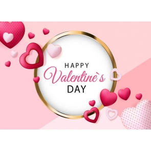 Valentine's Day Backdrop Heart Shape Photography Background