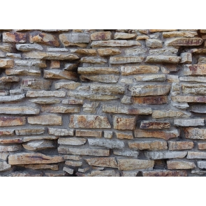 Retro Stone Brick Wall Texture Backdrop Studio Photography Background