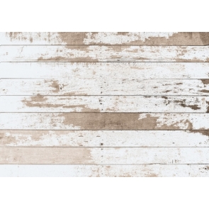 Retro Shabby Horizontal Narrow Wood Floor Wall Background Backdrop