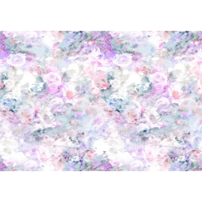 Personalized Purple Flowers Painted Textured Photography Backdrops Prop