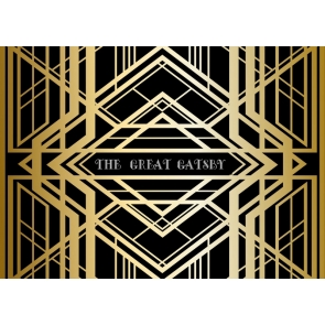  DIY 1920s Party Background Great Gatsby Stage Backdrops