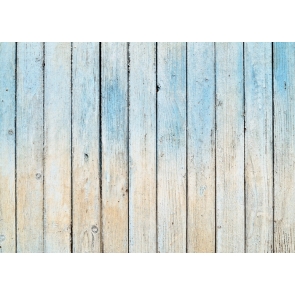 Retro Gradient Blue Wood Backdrop Studio Photography Background