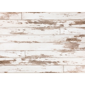 Retro Old White Wood Photo Backdrop Studio Portrait Photography Background Decoration Prop