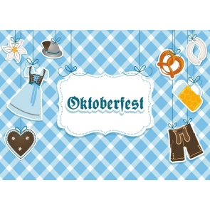 Happy Oktoberfest Party Backdrop Studio Photography Background Decoration Prop