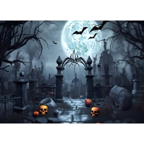 Scary Halloween Backdrop Stage Party Photography Background