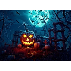 Pumpkin Halloween Party Backdrop Decorations Photography Background