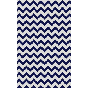 Navy Blue Zig Zag Stripes Backdrop Party Photography Background