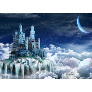 Wonderland In The Air Castle Background Party Photography Backdrop