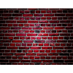 Wall Tapestry Lights Red Brick Backdrops Wall Background For Party