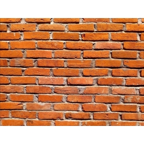 Attractive Simple Vinyl Orange Interior Brick Wall Background