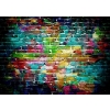 Colored Brick Background Rainbow Brick Wall Backdrop For Party