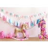 Baby Girl First 1st Happy Birthday Banner Backdrop Cake Smash Decoration Prop Photography Background
